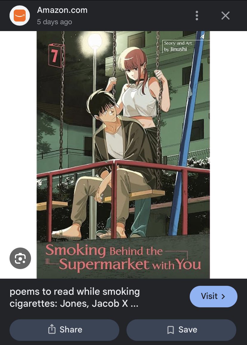 jacobfuknjones's tweet photo. Wait a minute, that's not my book, "poems to read while smoking cigarettes," available now on Amazon..

Or is it? https://t.co/DYpDxQHrmD