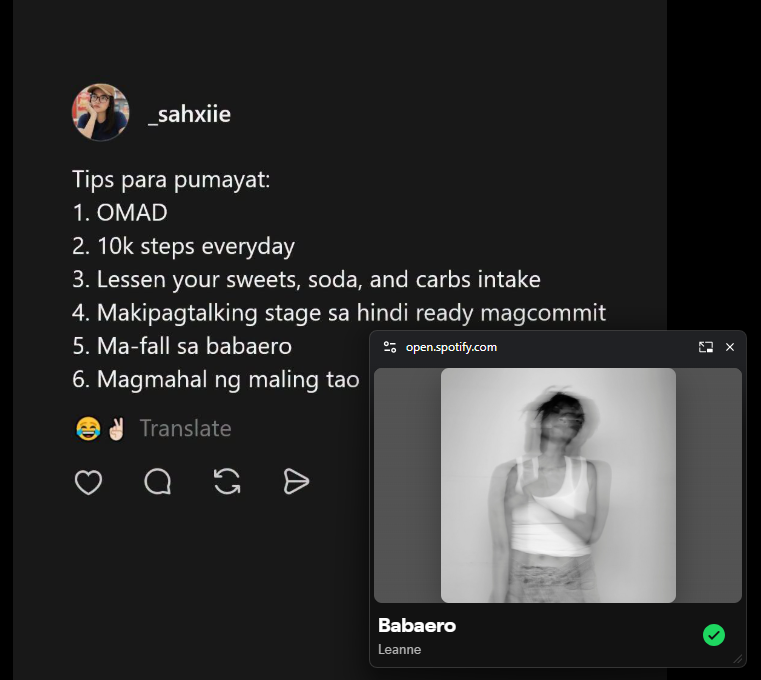 pminusone0818's tweet photo. legit #5 @leannemamonong 🙃 https://t.co/dukdsz2bR5