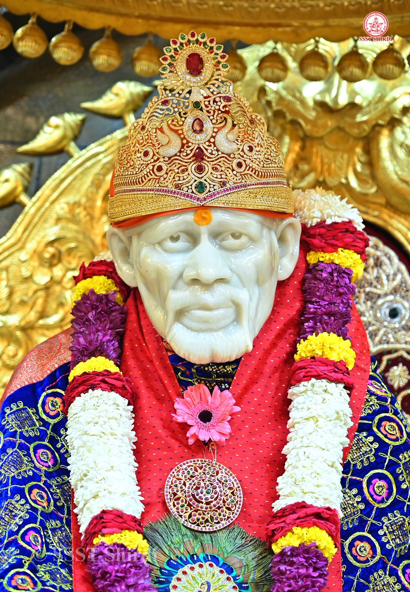 SSSTShirdi's tweet photo. *!! ॐ साई राम !!*
*श्री साईबाबा संस्थान विश्वस्त व्यवस्था,शिर्डी*
*!! ॐ Sai Ram !!*
*Shri Saibaba Sansthan Trust, Shirdi*
≈≈≈≈≈≈≈≈≈≈≈≈≈≈≈≈≈ 
*आरती :-शिर्डी माझे पंढरपुर*
*मंगळवार ०४ ऑगस्ट २०२६*  
*Aarti :-Shirdi Majhe Pandharpur*
*Tuesday 04 Aug 2026* https://t.co/Vz64Uappwj