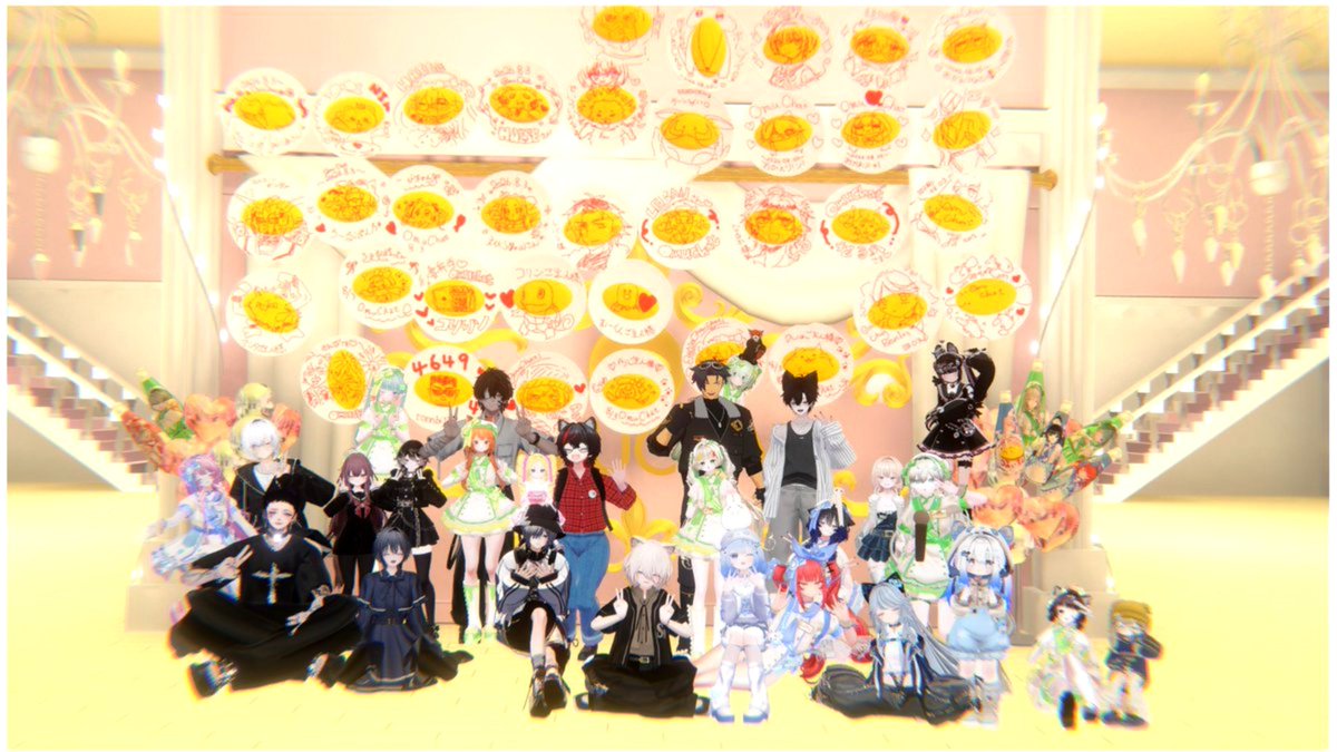 Ren_VRCMode's tweet photo. 8/3　~オムライス専門メイドカフェ~『OmuChat』に参加！初参加、リクインにて。

前々から興味があったイベントに参加できました。
私の名前は【ン・リス】！
よろしくお願いします！
※理由は後述

相席はソロの方！ソロとソロのパーティでした。
感想はツリーにて。
また行きまーす！
#VRCおむちゃ https://t.co/XxPLhxeGGr