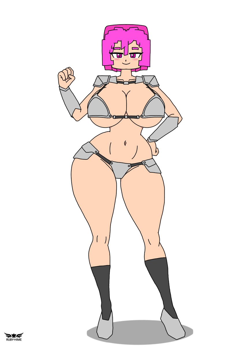 ruby_hime14537's tweet photo. Pinke (Bikini Armor)
fanart @pinkeanimes
#minecraft #NSFW #Pinkeanims
No Background https://t.co/kIQxWejuFM