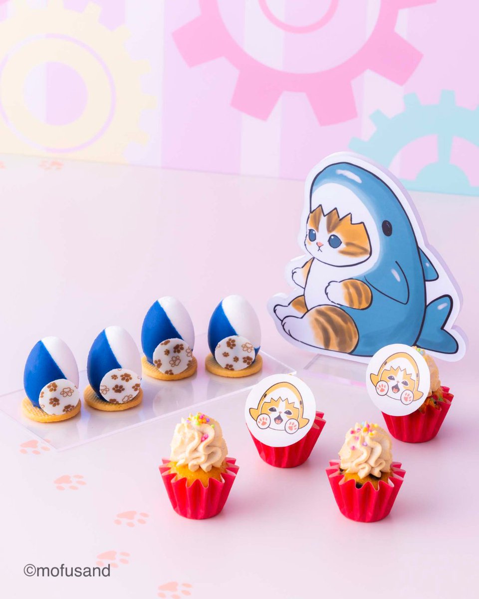 hiltonosakaconc's tweet photo. 9月3日（木）スタート！🧁
【スイーツビュッフェ　～mofusand sweets factory～】

にゃんこの着ぐるみに合わせたフルーツのケーキや、サメにゃんのプチケーキなど心ときめくスイーツが勢揃い🏖️

にゃんこづくしのスイーツと空間をお楽しみください🐱

詳細>> https://t.co/HoIZDRxYxF

#mofusand https://t.co/yuD5tAsizK