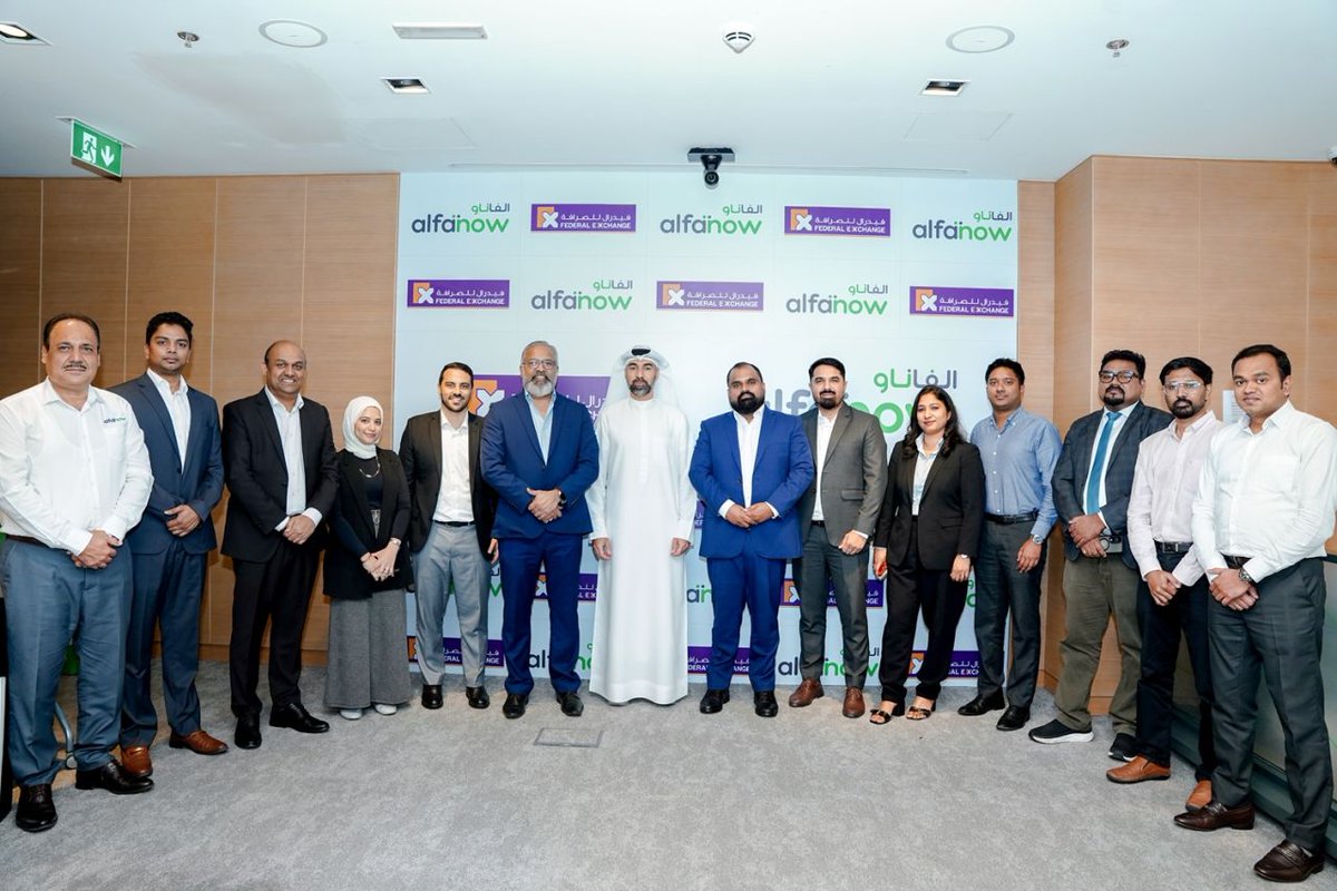 AlfaNowOfficial's tweet photo. Our network keeps growing!

We're excited to partner with @federalexchang , making international money transfers even easier. Customers can now send &amp; receive money at 23+ branches across the UAE, with transfers to 125+ countries via bank accounts, cash pickup &amp; mobile wallets. https://t.co/Awlmtjtrc6