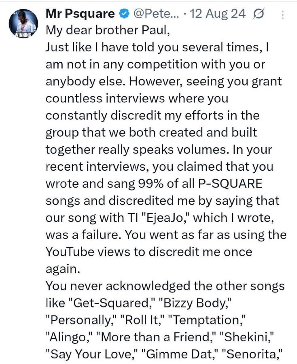 Saucyvaly's tweet photo. Mr P wrote gimme dat? And bizzy body? Damn! https://t.co/F7ApyO4imI
