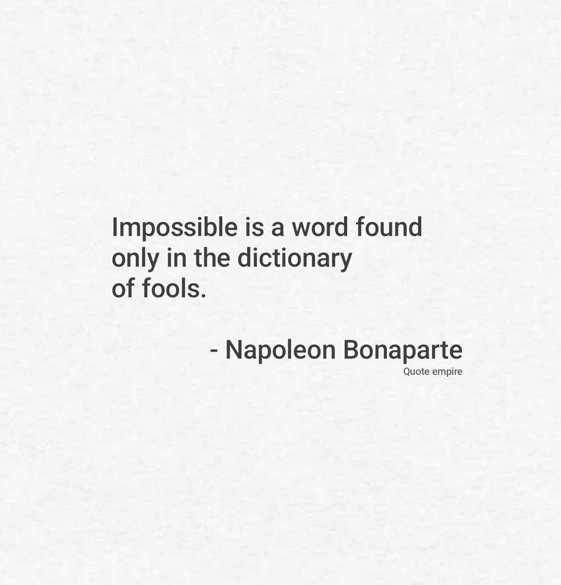 AkshayKanc41845's tweet photo. Greatness starts with believing you can. 🚀#NapoleonBonaparte #Motivation #Mindset #Success #Discipline #GrowthMindset #SelfImprovement #InspirationalQuotes #QuoteOfTheDay #Leadership #BelieveInYourself #NeverGiveUp #ImpossibleIsNothing #DreamBig #SuccessJourney #Wisdom https://t.co/eLBMYOC1FD