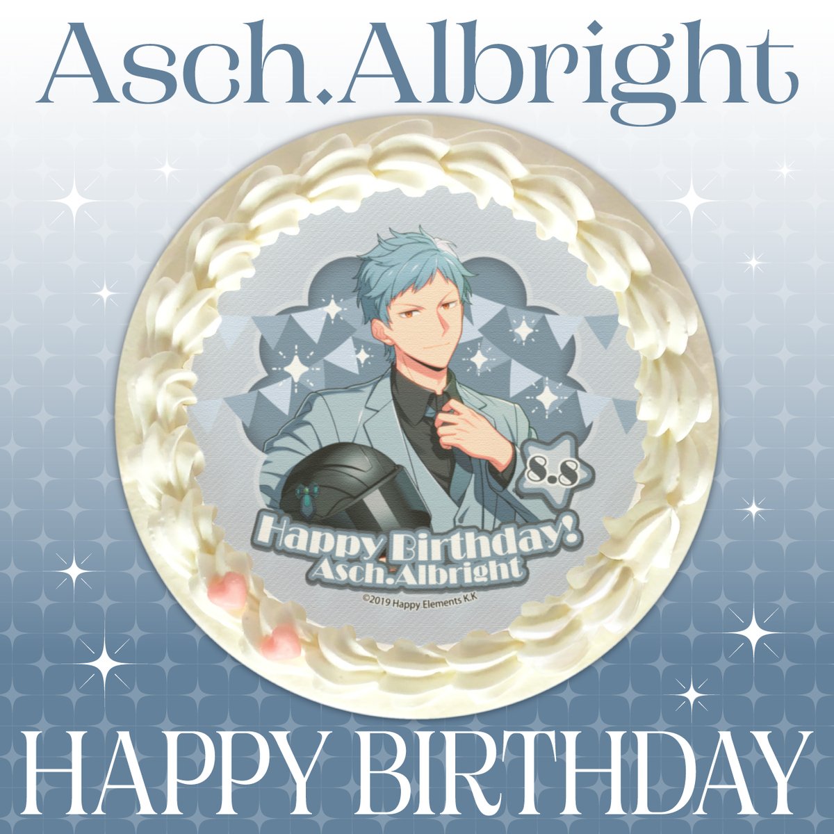 happypriroll's tweet photo. 『エリオスライジングヒーローズ』
本日8月8日は #アッシュ・オルブライト のお誕生日‼

✨HAPPY BIRTHDAY ✨
素敵なお誕生日になりますように🎉
https://t.co/JnzL9dSCx2

#エリオスR
#アッシュ・オルブライト生誕祭2026
#アッシュ・オルブライト誕生祭2026 https://t.co/5OlbRxJrcx