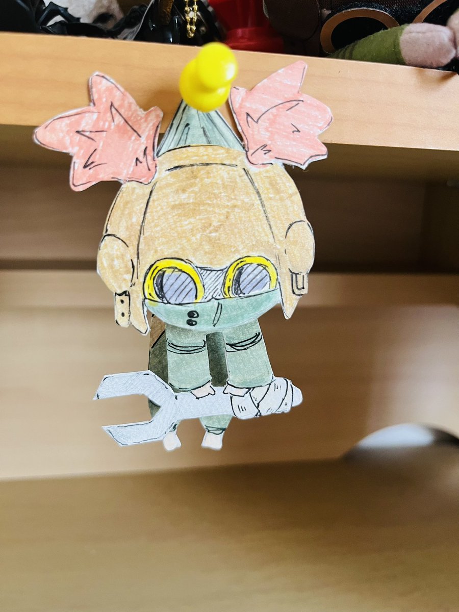 shaaaaaamoooo's tweet photo. アローンのペーパードールがやっと完成した！(  ᵒ̴̷͈▽ᵒ̴̶̷͈ ） https://t.co/tGnOqmJEjg