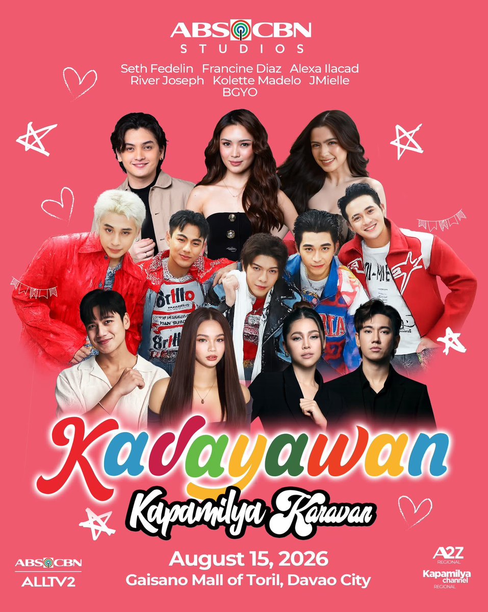 plottwistynah's tweet photo. Davao, are you ready?
GeLex is coming to Kadayawan, and we’re building our Team Live! 

Whether you’re taking photos, filming videos, helping with updates, or simply bringing your energy, there’s a place for you.

Feel free to DM @TeamGeLexOFC_ if you’d like to join. We’d love to have you with us. 

#GeLex #AlexaIlacad #BGYO_Gelo #GeLexians #KapamilyaKaravan #Kadayawan