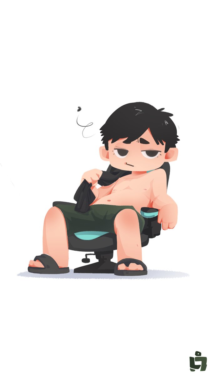Qpollius's tweet photo. Self-portrait of an artist who desperately needs a nap and 3 cups of coffee.

#digitalart #artistonx #illustration #characterdesign #selfportrait #art #relatableart #clipstudiopaint #doodles #artistlife https://t.co/q4e6QnskRx