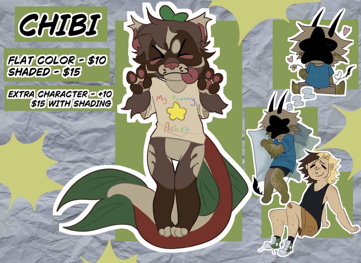 mildewyyy's tweet photo. !!ART COMMS OPEN!!

I'm opening up commissions OFFICIALLY for the first time!
feel free to Dm me here! I take FULL payment upfront. All commissions will be +16. Thank you for checking things out. More details can be talked out in dm!
#furry #furryart #artcommissions https://t.co/wKqcGEeeNL
