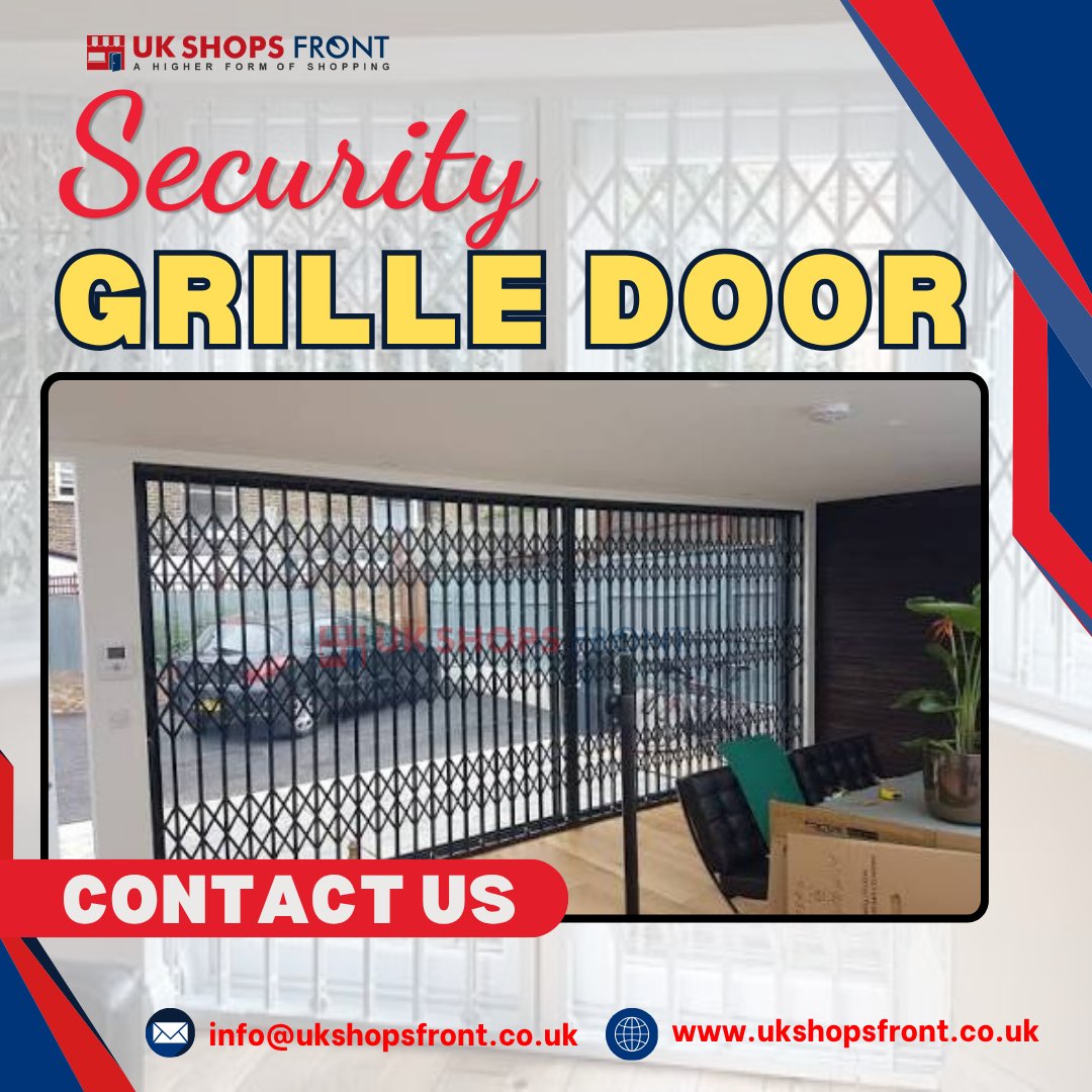 UkShopsfront's tweet photo. 👉Strong security grill door installation delivers dependable protection and stylish design with long lasting performance for residential and commercial properties!🔒
#GrillDoor #PropertyProtection #QualityInstallation #DurableDesign #Security
👉Website: https://t.co/fhikM6HiHT https://t.co/8fgaRTgzbH