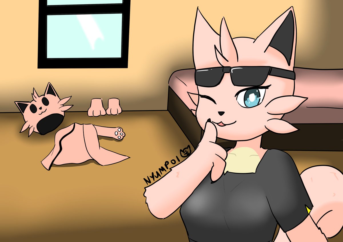 IrisStargazer's tweet photo. cattiva secret maybe #nyumpoiart https://t.co/OswQ1jXetv