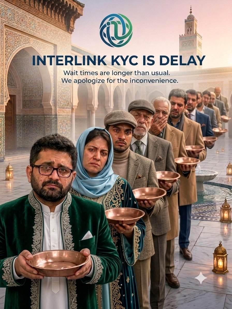 MUSAABDULLrg's tweet photo. We call on all INTERLINK miners ⛏️ to remain patient. Very soon, everyone will have the opportunity to complete their KYC, God willing. Keep mining, stay committed, and don't lose hope. In shaa Allah, the wait will soon be over.
#INTERLINK #ITLG #ITL #ITLX https://t.co/i3sd9CgbVe