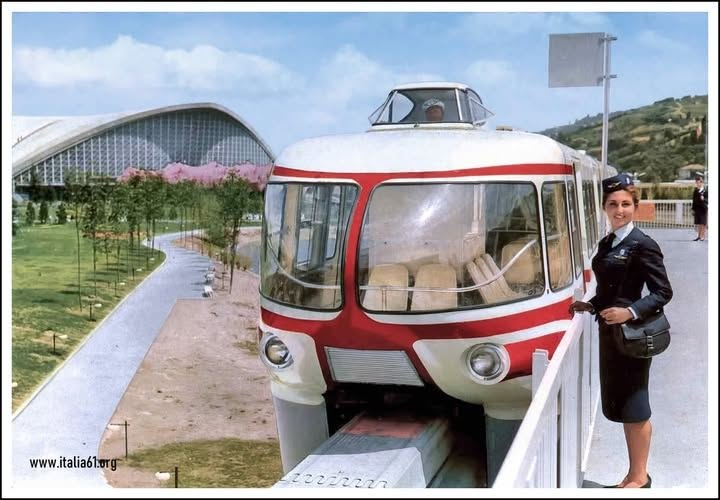 archistar1's tweet photo. Monorotaia Alweg di Italia '61.
La motrice iniziรฒ il suo servizio il giorno dell'inaugurazione dell'esposizione, il 6 maggio 1961.
Era il simbolo del futuro
#Torino ๐ฎ๐น Italia
#beitempi https://t.co/aHusuXav1P