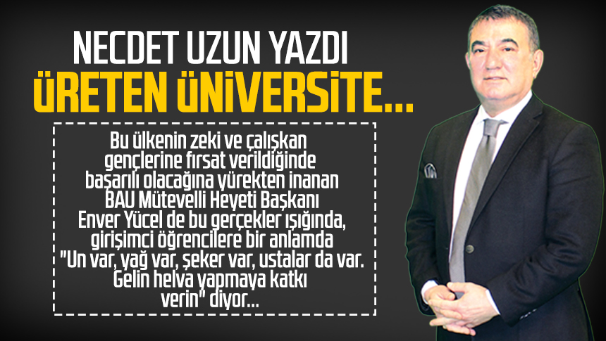 NecdetUzun55's tweet photo. https://t.co/wCKH0XjrGI

Necdet Uzun yazdı: Üreten üniversite... #BahçeşehirÜniversitesi #BAUGlobal #MütevelliHeyetiBaşkanıEnverYücel #GençGirişimciÖğrencilereDestek #BAYKAR #Teknofest #Eğitim https://t.co/5xDdEzgwBS