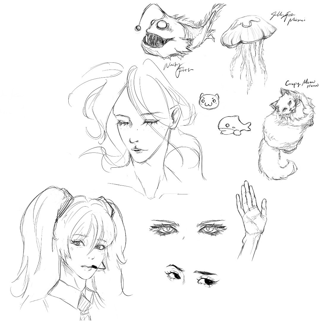 m_isterm's tweet photo. Sketch practice. 

I’d like to see what everyone is currently working on as well.

#art #artmoots #artmoot #sketch #artpractice https://t.co/IYZO1R5tHv
