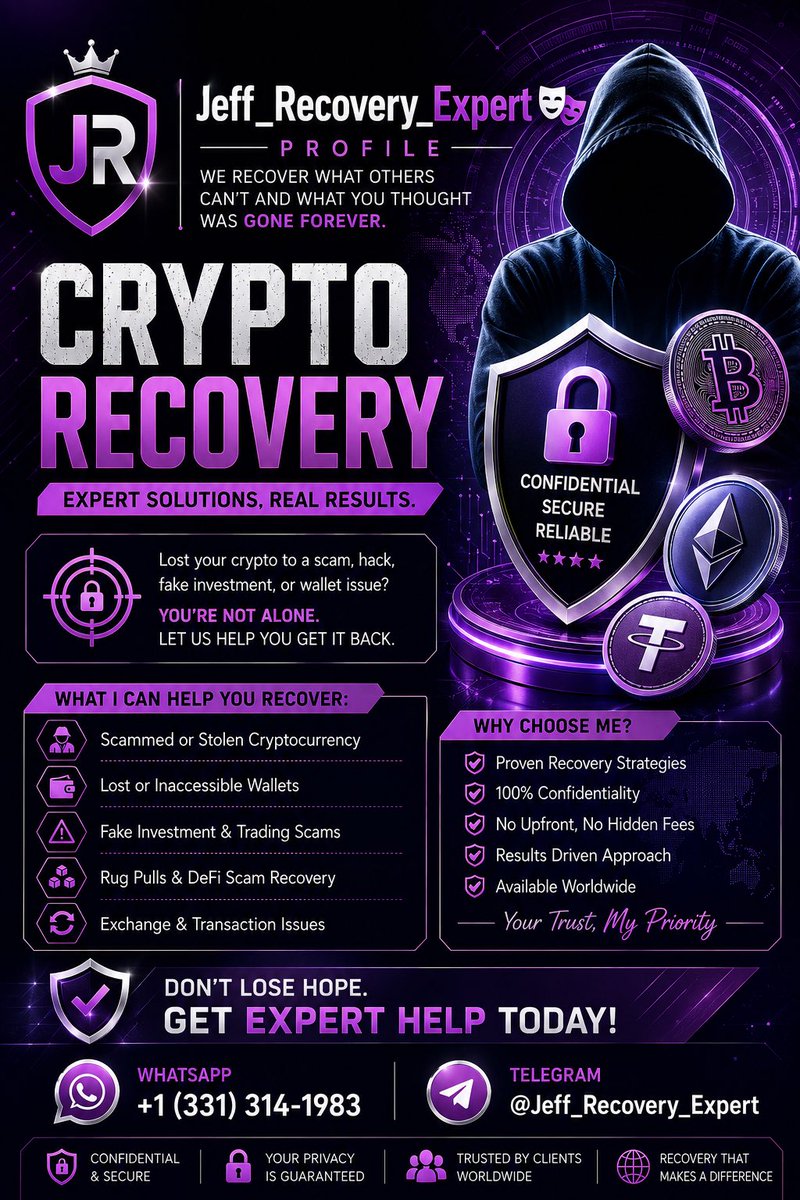 Jeff_toolz's tweet photo. ACCOUNT SHOWING PROFITS BUT NO ACCESS TO YOUR MONEY?
⚠️ Fake balances are commonly used to mislead victims.
❌ Stay informed and stay protected.
💬 DM us today.

#CryptoRecovery #CryptoScam #RecoverCrypto #InvestmentScam #moneyRecovery https://t.co/0QYSltdYM1