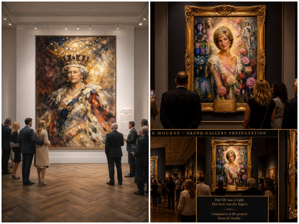 lordiruntooyou's tweet photo. #RoyalFamily #Art #News #Museum #auctionhouse #SocialMedia #artgallery #artcollector #artcommunity #artadvisor #artconsultant #WorldNews #sothebys 
Where should these two one-of-a-kind Museum-Grade 60" × 80" Inche tapestries be housed? https://t.co/gLFqTa6PIV