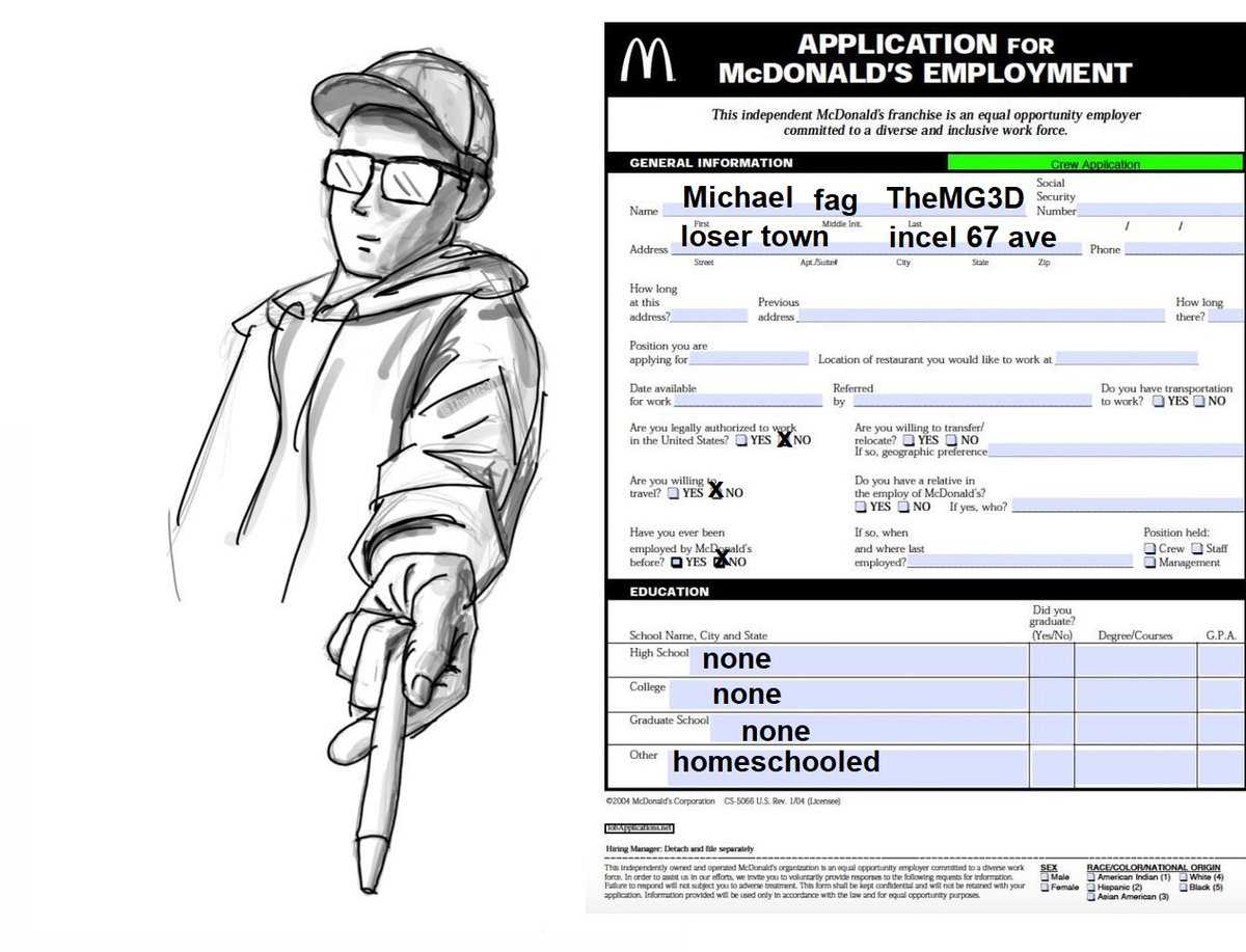NikkiFaze's tweet photo. @Yourius @MichaelG_3D then you should totally follow him at his NEW job https://t.co/miJBkuwj4d