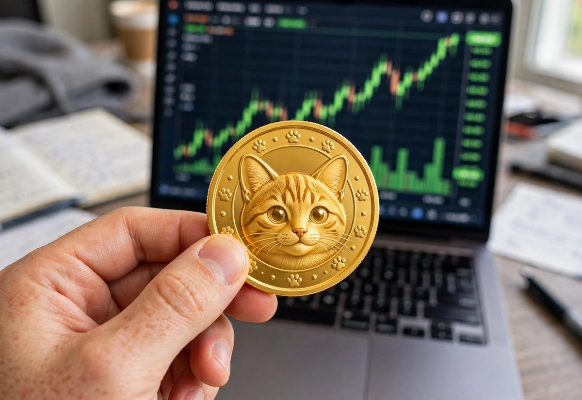 CATECOINV2's tweet photo. Real coin. Real chart. Real cat. 📈
$CATEV2 pumping live in front of me. https://t.co/6JFkwnD0wr
