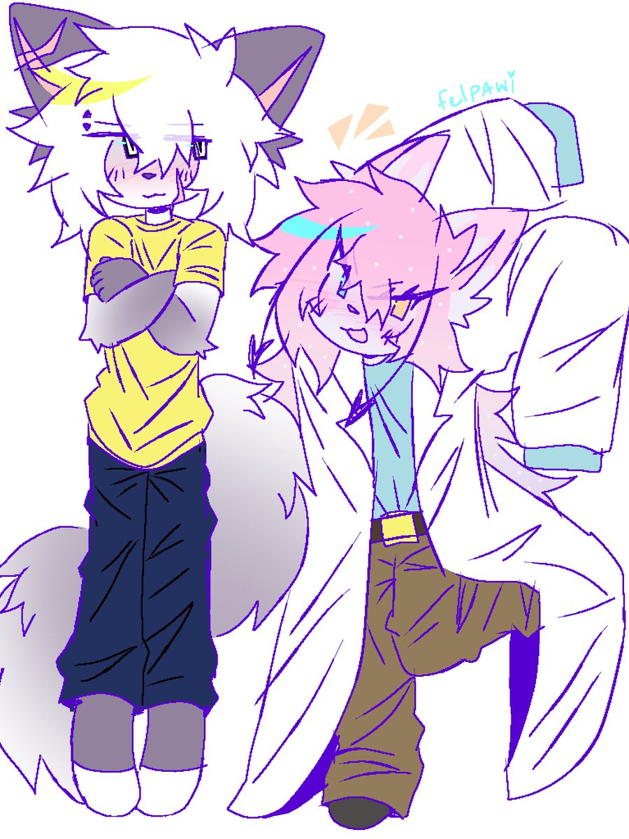 felpawi's tweet photo. Something cute :3
#furryartwork #furryart #furrydrawing #furryoc #furry #furryartist https://t.co/ArCMHaOvoY