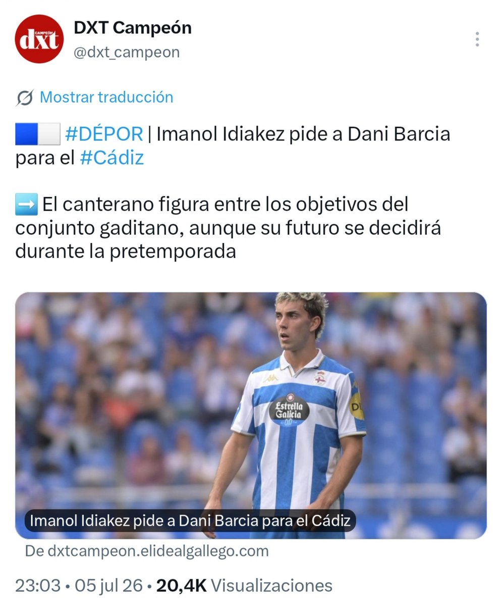 manuelfcomendez's tweet photo. Que a chegada de Angeliño non oculte a preocupación polo que se quera facer con Barcia. https://t.co/c3thplr1bt
