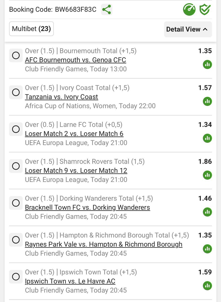 PunterJmerco's tweet photo. R159k

Goals🔌

BW6683F83C https://t.co/BDi141n0VP
Kick off:13:00

🚨Retweet for others🚨

🔞+|T&amp;C,s apply https://t.co/hXUudMQiFV