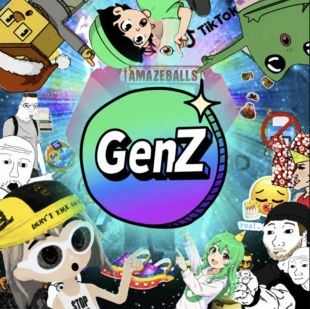 Zeeko__Dev's tweet photo. Gen Z is literally the biggest online term which gets used everywhere  

All Gen Z's religiously use TikTok...they want something to represent them

Dno why we're sending TikTok coin and Meme Coin when we could literally send "GENZ Coin" which is literally the best one out of all 3....

Gen Z kids are the ones who will blast all their savings in a coin like this

$GENZ