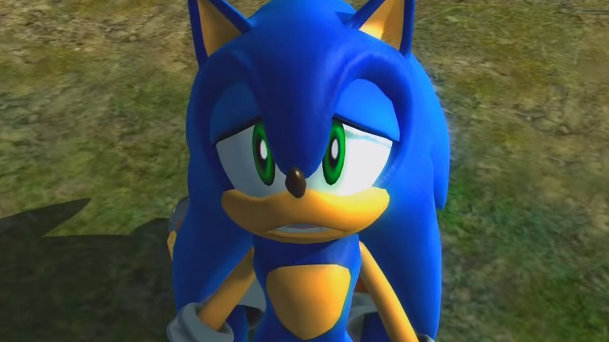 Eclipse_cAnon's tweet photo. I played Sonic 06 with ZERO knowledge of the online discourse. In fact I was hyped as Hell.

Nothing can convince me the game isn't an ugly fucking travesty on just about every level. My first major disappointment in life. Just awful.

06 revisionism makes me cringe. https://t.co/MiEHS34PeM