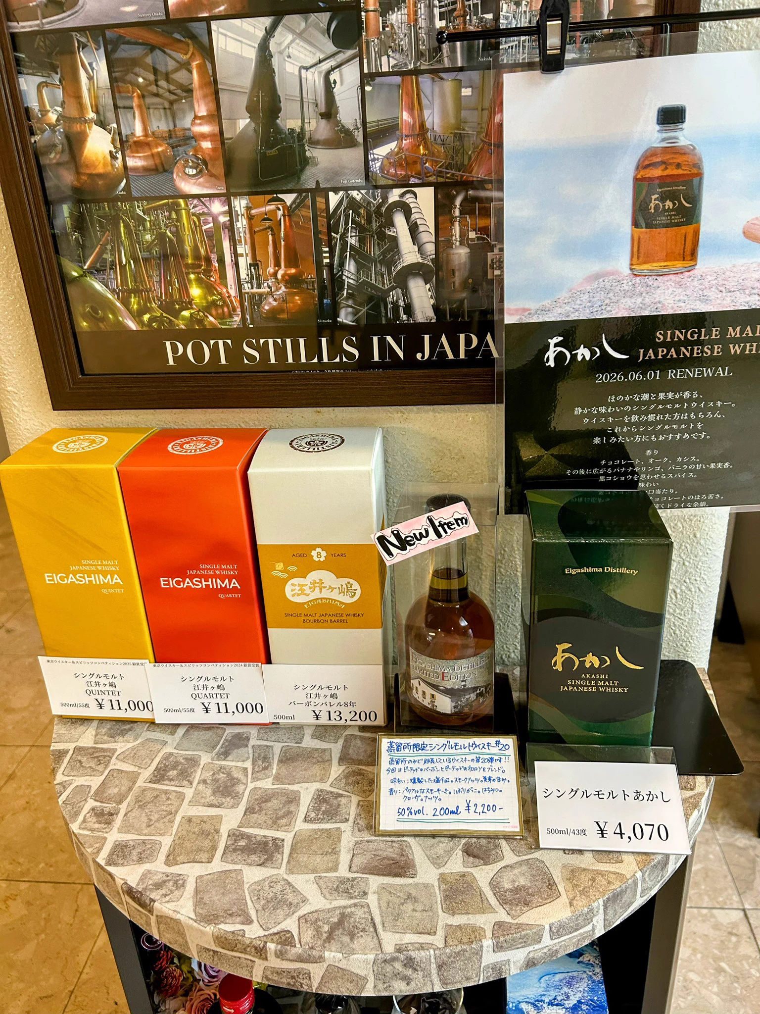 Replies by 江井ヶ嶋酒造 Distillery of Whisky Akashi