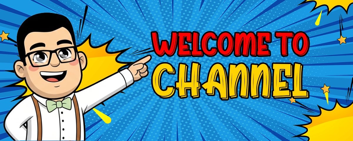 moofie_kevs's tweet photo. Welcome Banner completed🎉fun comic book aesthetic perfect for streamers! full channel branding+welcome screens available now! make your channel pop with custom character designs📷commissions open #moofie_kevs #TwitchDesigner #CustomBranding #HireAnArtist #characterdesignㅤ https://t.co/76PBjzwyHw