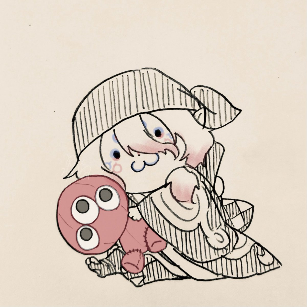 knzk_oekaki's tweet photo. あと少しで落書き終わりますので…たぶん https://t.co/qfEOQa0xJG