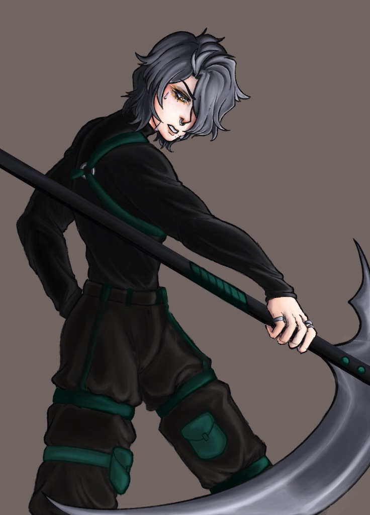 bashingurbrain's tweet photo. hi guys I have ocs this is vincent and onyx
theyre uh um whats the #
#ADWD_oc_reaper https://t.co/mKlkUymY6s