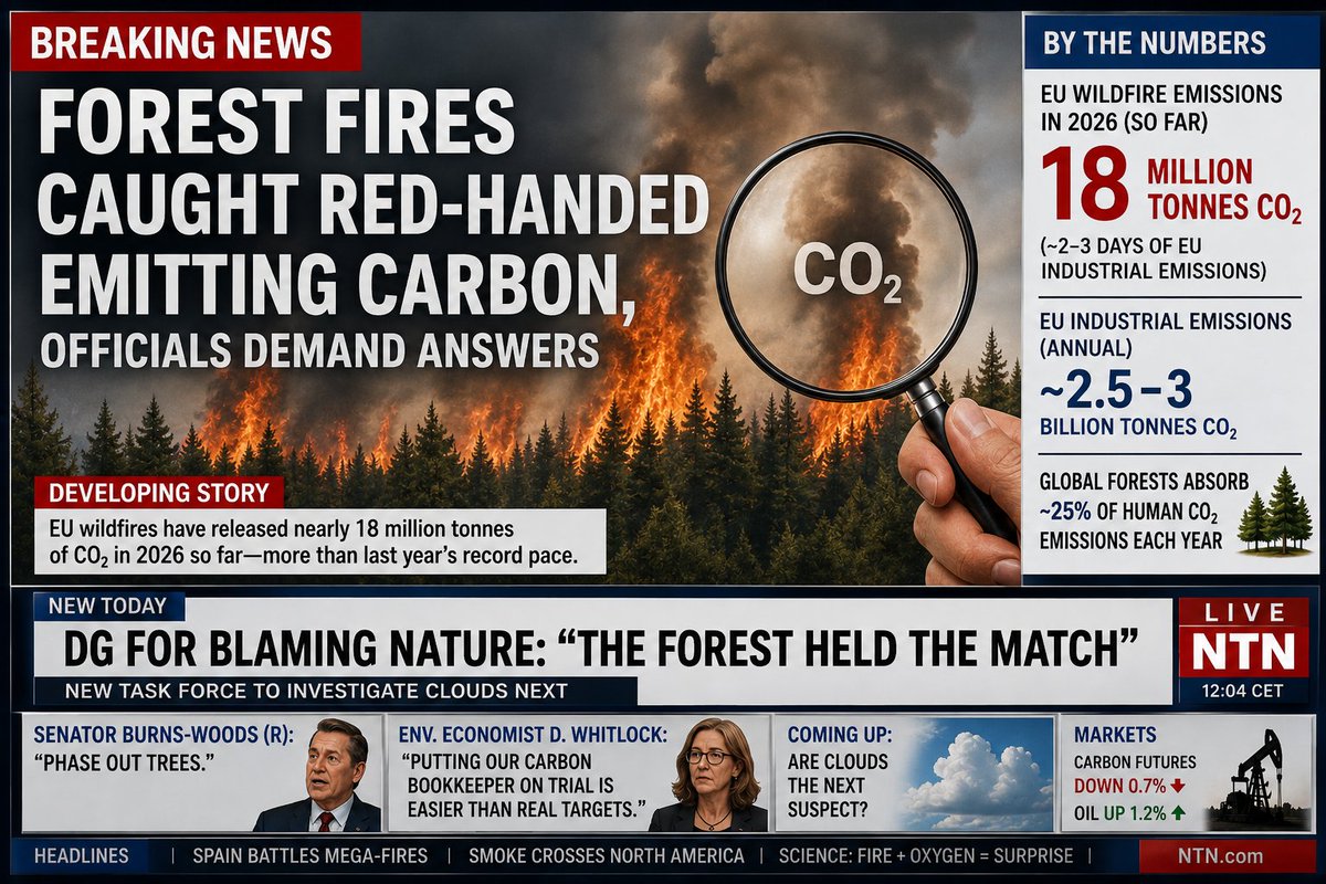 nottheglobe's tweet photo. Forest Fires Caught Red-Handed Emitting Carbon, Officials Demand Answers

Read more @ https://t.co/WH93SpYZTv @Nature @World @Protect_Wldlife https://t.co/k0NfH3z3a3