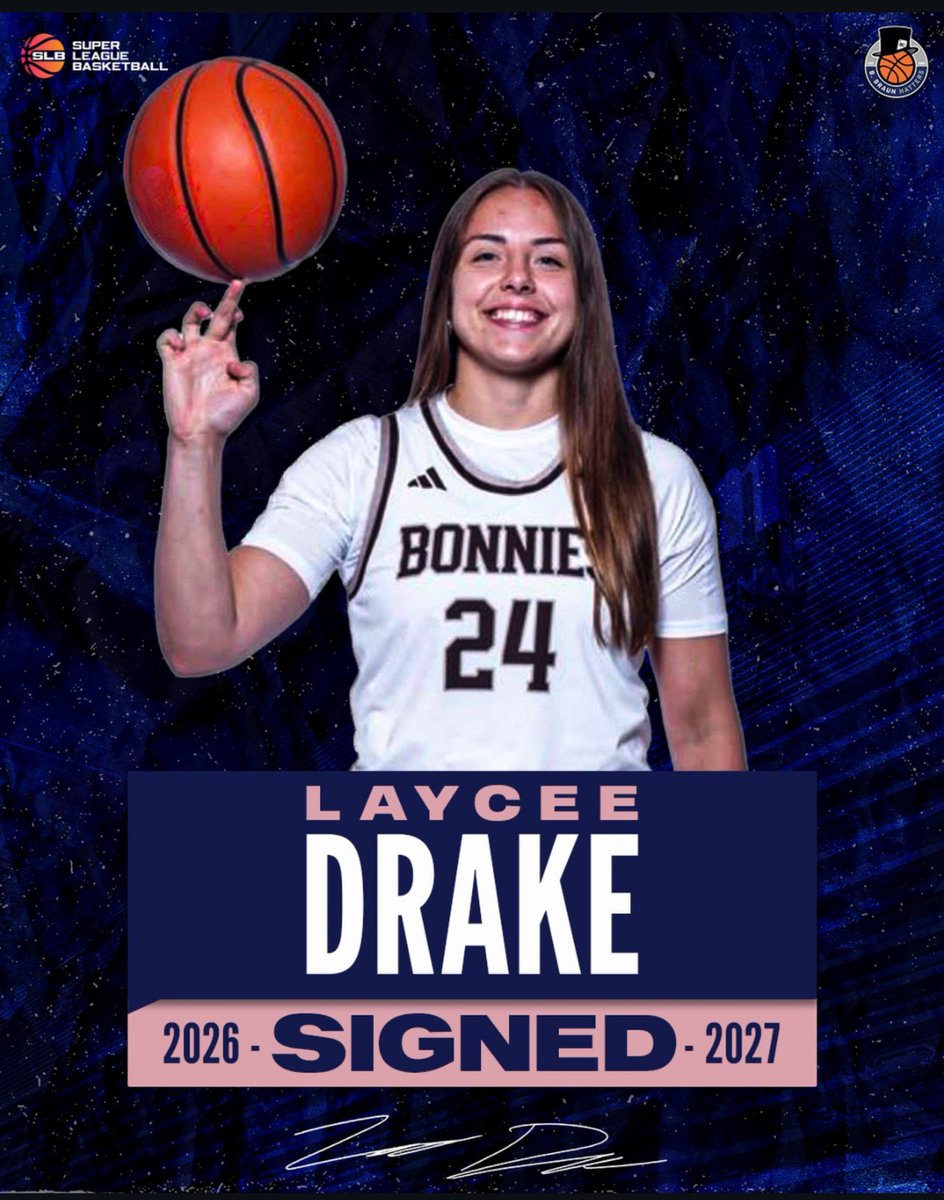 break152609's tweet photo. #WSLB SHEFFİELD HATTERS
SİGNED 🏀 LAYCEE DRAKE https://t.co/GXRSLPS6Bv