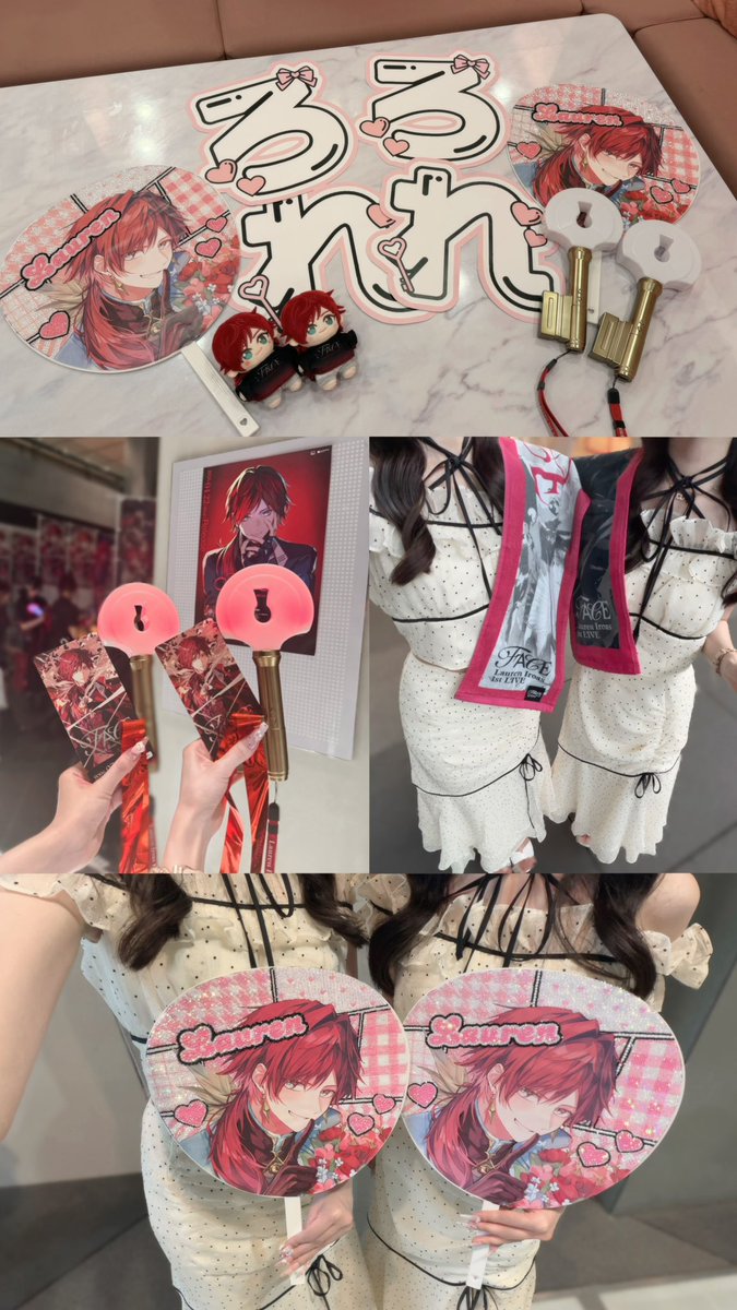 1ronyas's tweet photo. 息を飲むくらいかっこいい仕草もおもちゃ箱をひっくり返したような愛らしい表情も普段通りのおちゃらけた素振りも、ぜんぶが忘れられない宝物になりました(т-т)♡⸝⸝⸝
世界一の幸せ者にしてくれてありがとう♥️⸝꙳.⋆

 #ローレン_1stライブ https://t.co/dWzI7cSGfR