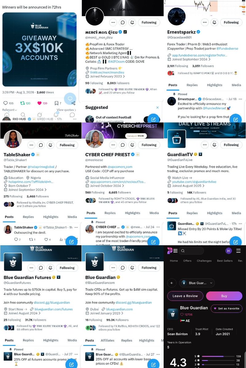 hasn3ch's tweet photo. @meeksese @BlueGuardiancom @GuardianFutures @GuardianTvLive @Table_Shaker1 @Gracedave001 @error_trader2 
@RohithCroos 
@Charles_651 
All tasks 100% done.
Image is collaged https://t.co/amS1PrYh0K