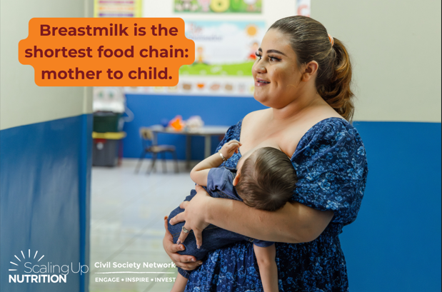 SUNCSN's tweet photo. #Breastfeeding is also a sustainable food systems issue. Breastmilk is the shortest food chain: #mother to #child. It requires no industrial production, packaging, transport or waste.
#FoodSystems
#PrioritizeBreastfeeding
#FirstFood
#WorldBreastfeedingWeek2026 https://t.co/ygqfsqN8ja