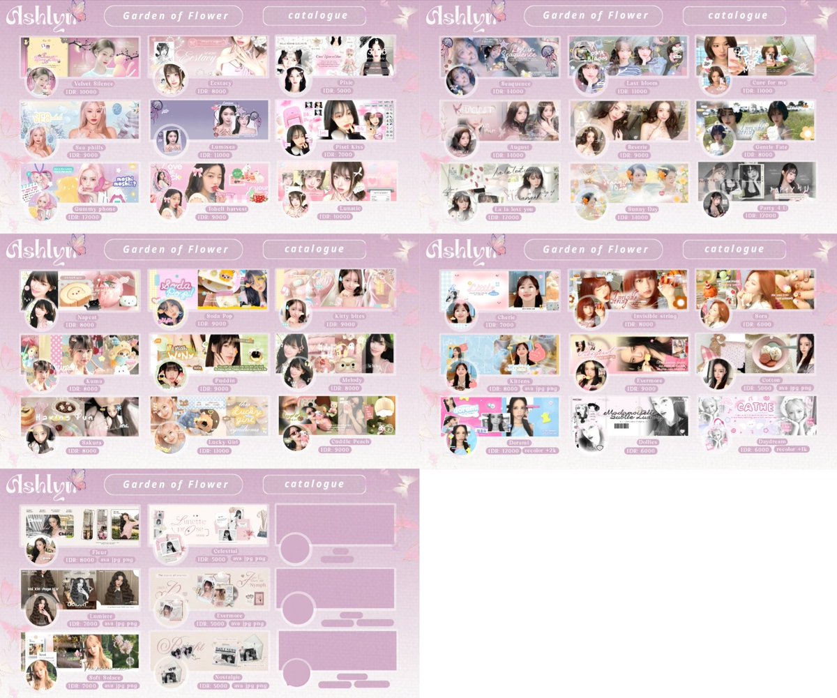 TlNKERBElll's tweet photo. ⠀⠀
help repost, thankyou! 
Ash open by request layout all catalog. Fast process avail inrush♡ #bealanja

★   Catalogue . . . 
⠀ https://t.co/3MOxo5Wj5C