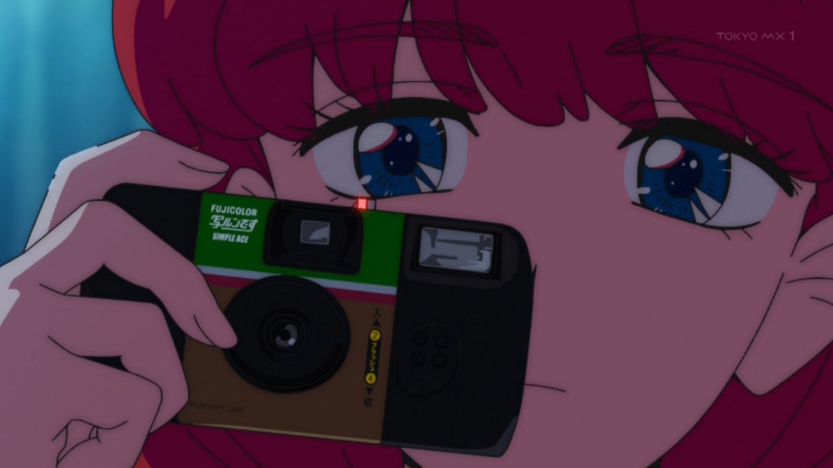 CK2190_Pien's tweet photo. これほど「写ルンです」が
似合う女の子が他におろうか。

#さよならララ https://t.co/cLKpFxj5Ca