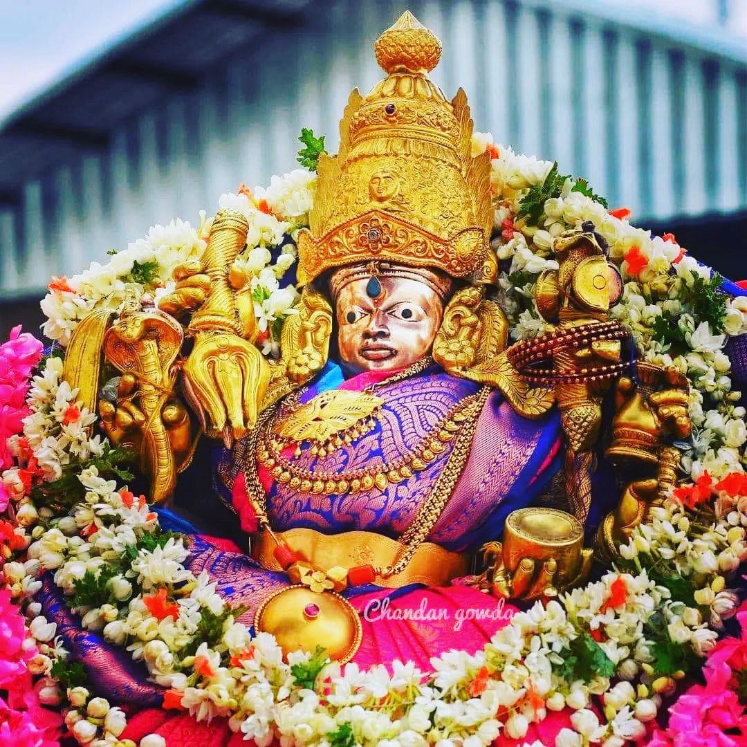 PCMohanMP's tweet photo. Greetings on the auspicious occasion of Chamundeshwari Vardhanti Mahotsava. May Maa Chamundeshwari bless all her devotees with victory over evil. https://t.co/Bb8UZmJB3U