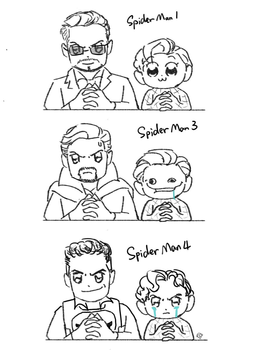 lmm1069's tweet photo. 🕷といろんな面長の仲間たち🤨And my friend said it’s basically different dads raising different kids. 😂
#spiderman #spidermanbrandnewday https://t.co/3kWDSRKriG