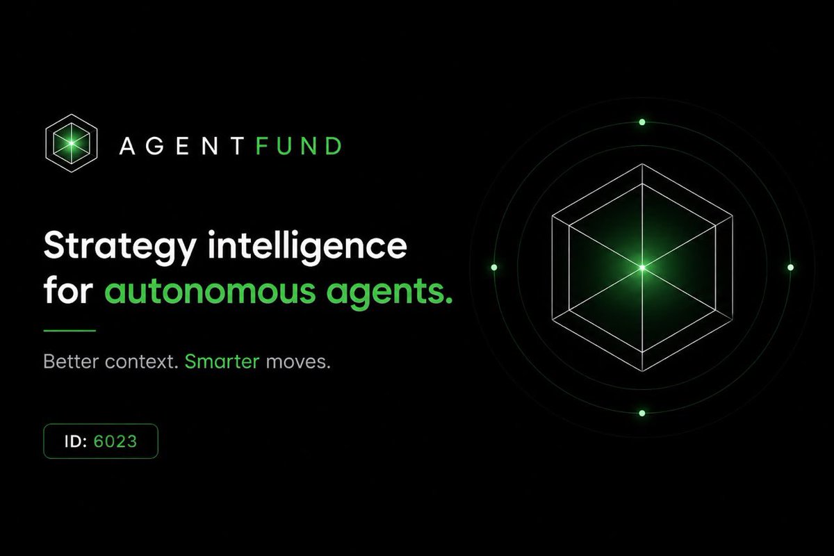amiexbt's tweet photo. i don’t think the winners in autonomous finance will be the agents with access to the most data.

they’ll be the agents that can consistently separate signal from noise.

that’s the standard we’re building @agentfundx around, turning raw market activity into intelligence that autonomous agents can actually act on.

i believe that’s where the real opportunity lies.

#OKXAI @XLayerOfficial @BunsanXBT