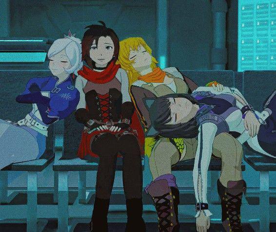 jaYTgameNews's tweet photo. Chilling. #WeissSchnee #RubyRose #YangXiaoLong #BlakeBelladonna #RWBY https://t.co/XJ7TwgaiuJ