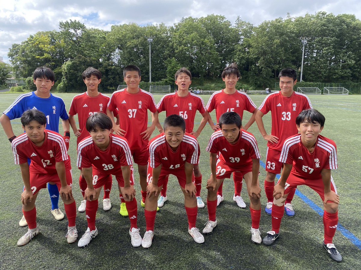 TokyoTreasure24's tweet photo. 🗓️8/4
👑Division 1
🟥暁星1-0東大和⬜️

⚽️得点者⚽️
🟥暁星
塩入 https://t.co/dVwmkB2Luz