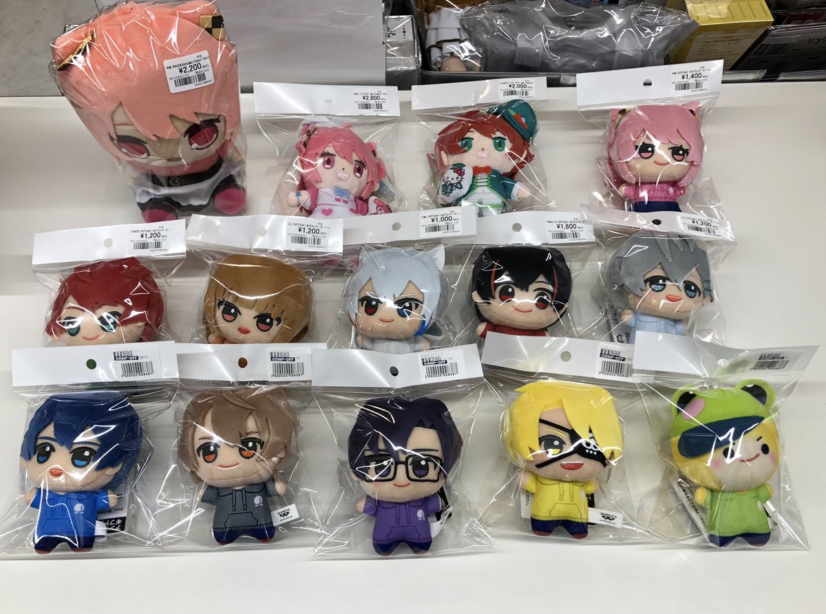 ✨入荷情報✨ カラフルピーチ ぬいぐるみキーホルダー、ちびぐるみなど