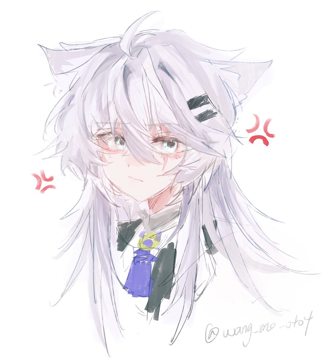 Wangmo0404's tweet photo. 💢

#arknights #アークナイツ #明日方舟 https://t.co/2YPFaouQQN