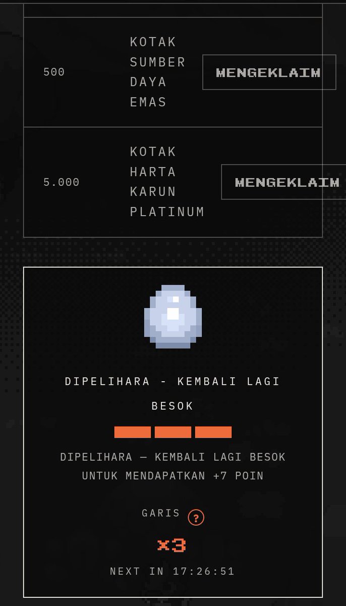 pictin13's tweet photo. maintain daily streak by tapping egg 3x
@playyakkamon 
#yakkamon https://t.co/uaI4uPtDF4