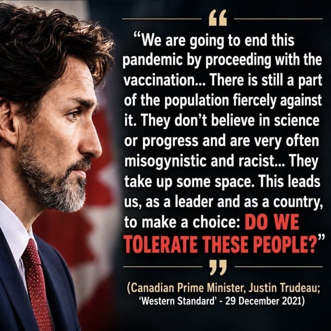 ABridgen's tweet photo. Imagine a future where those who refuse to do exactly what the Government tell us to do vaccinations or anything else are NOT TOLERATED by society. All on the orders of the Government ! https://t.co/FzhTny42f7