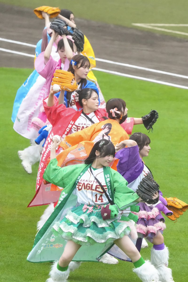 jjz1st's tweet photo. 2026.8.2
楽天モバイル 最強パーク宮城
セレモニアルピッチ
#いぎなり東北産 https://t.co/G2RU5H8Zy3